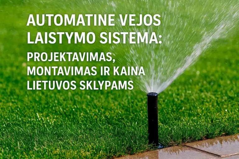 vejos laistymo sistema