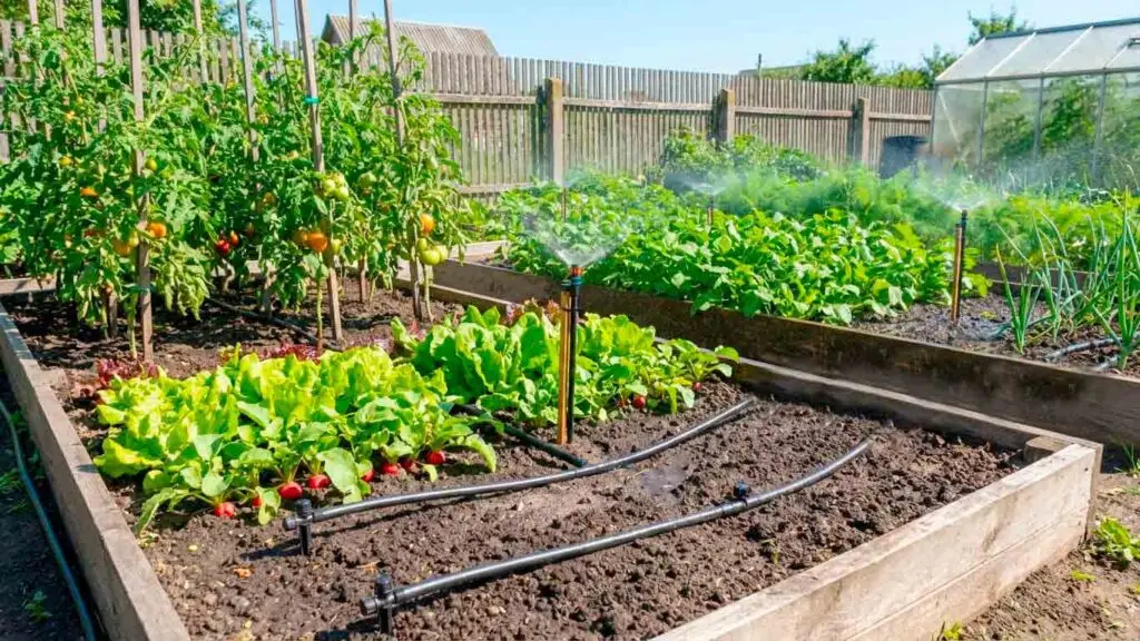 Daržo laistymo zonos