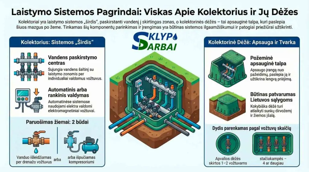 Kolektorinės dėžės ir kolektoriai