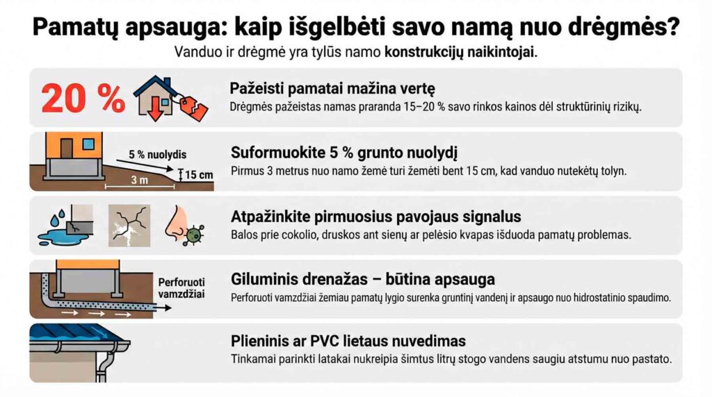 Išvada: Ilgaamžis namas – saugus namas