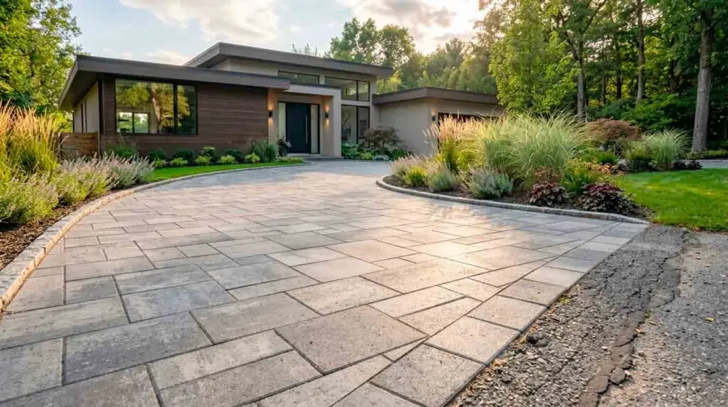 Šiuolaikinio eksterjero inžinerija ir transporto zonų evoliucija